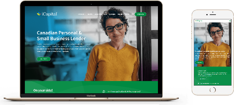iCapital website and mobile site