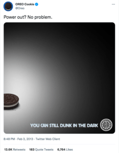 Oreo campaign